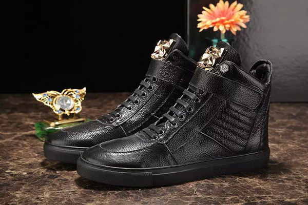 PhiliPP Plein High-Top Fashion Men Shoes--052